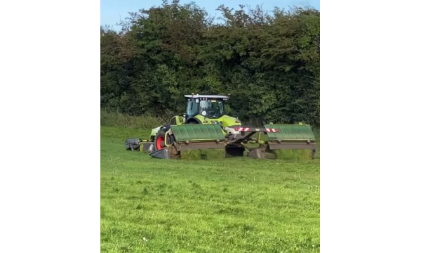 Our 3rd cut of grass silage!